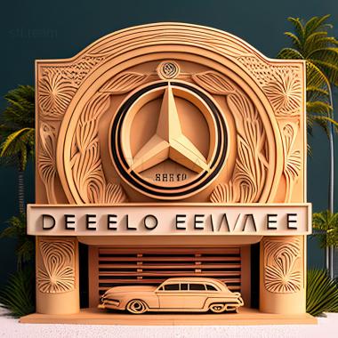 3D model Mercedes Benz Ocean Drive (STL)